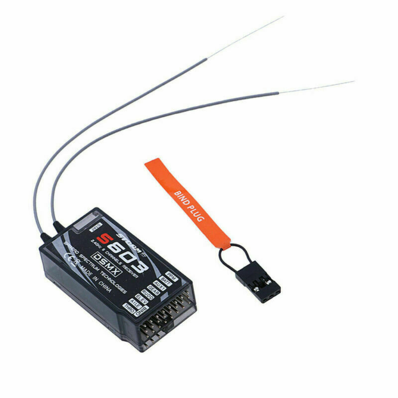 Drone Rc Receiver And Transmitter - Penerima 6CH 2.4GHz PPM S603 dengan