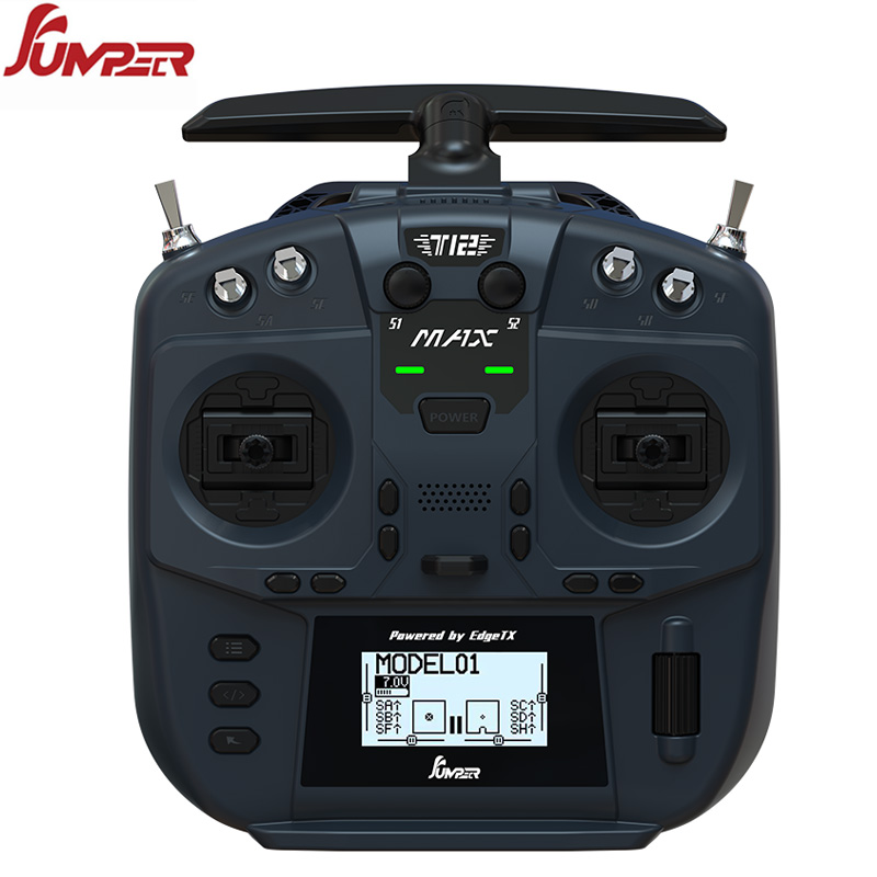 Drone Vs Rc Airplane - Jumper T12 MAX Pemancar Radio Pengendali