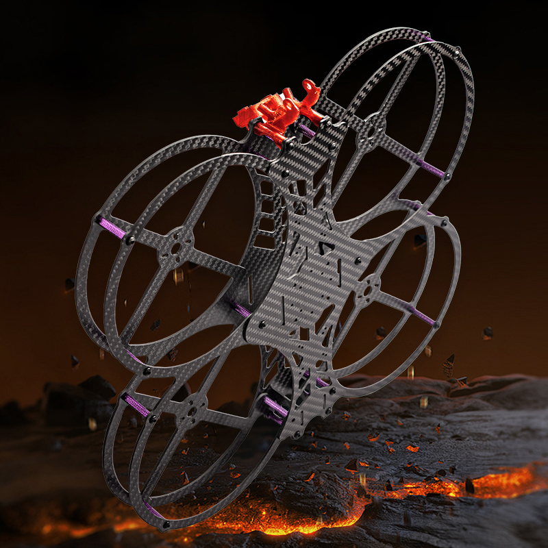 Drone Frame 5 Inch - Flyroun Kit Bingkai Balap FPV Serat