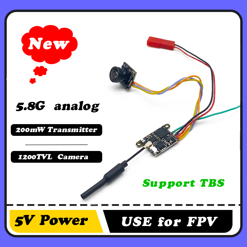 Drone Rc Receiver And Transmitter - SLONWAKE 5.8G 1200TVL Kamera FPV VTX