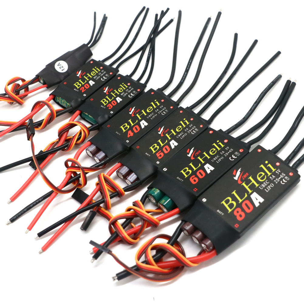 Drone Rc Fpv - BLHeli Tanpa Sikat ESC 80A 12A