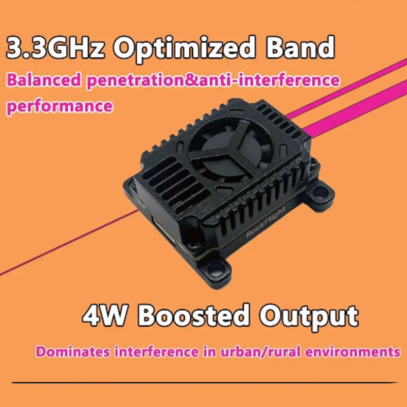 SLONWAKE FPV 3.3G 16CH 4000mW  - Drone Rc Receiver And Transmitter ulasan dan harga
