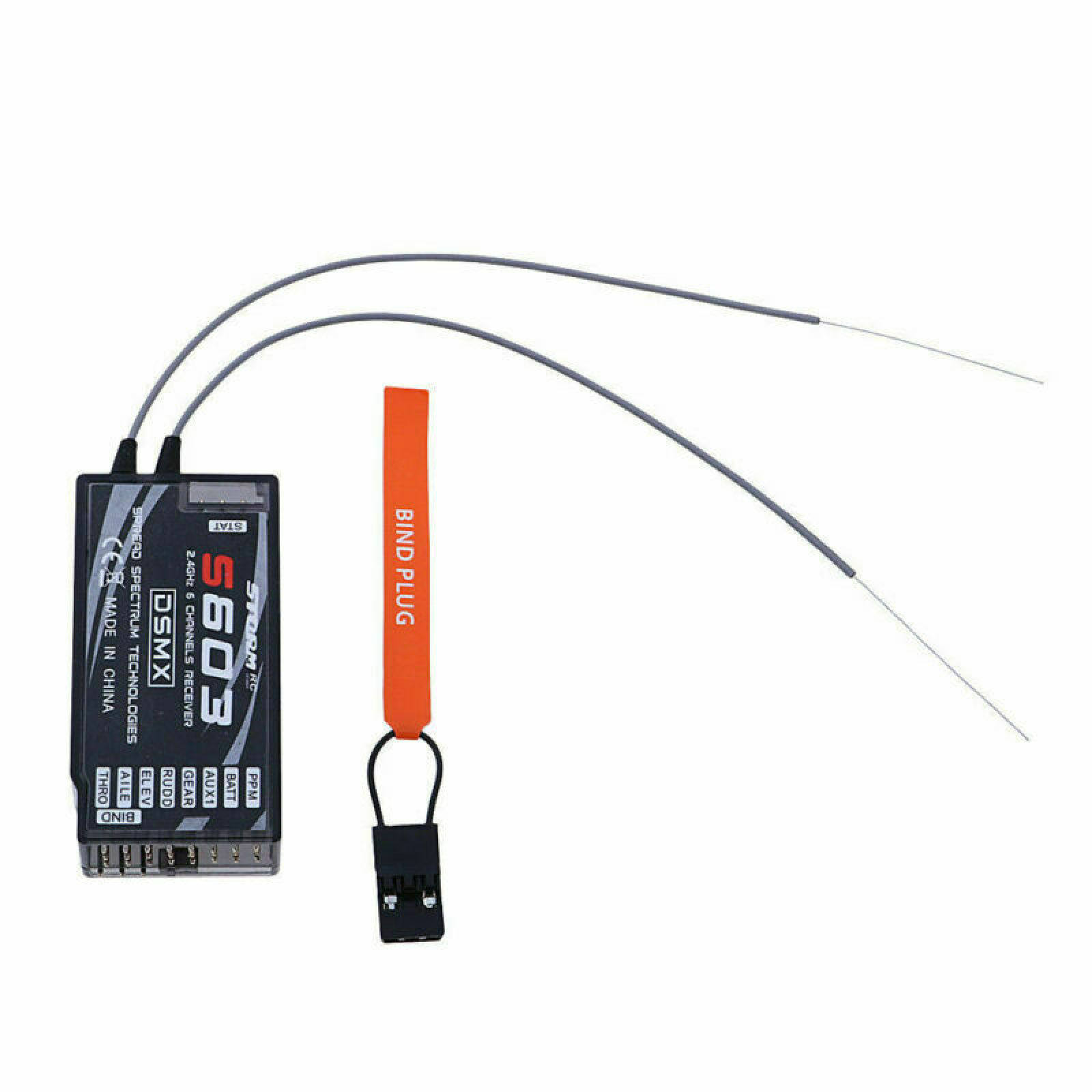 Penerima 6CH 2.4GHz PPM S603 d - Drone Rc Receiver And Transmitter ulasan dan harga
