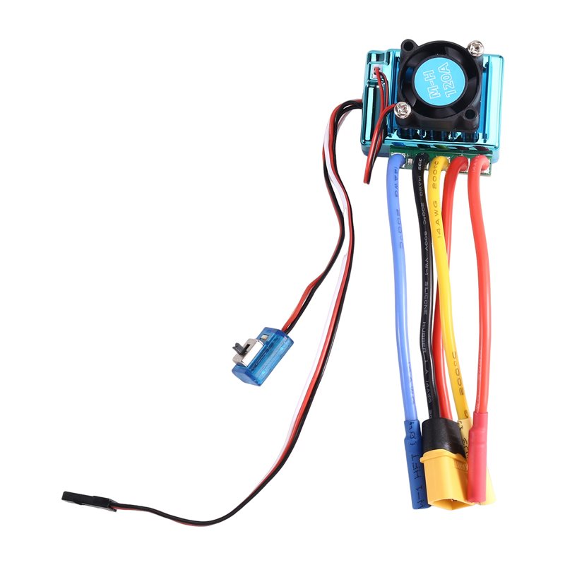 WOWFU-120A Pengendali Kecepata - Rc Boat Brushless Motor ulasan dan harga