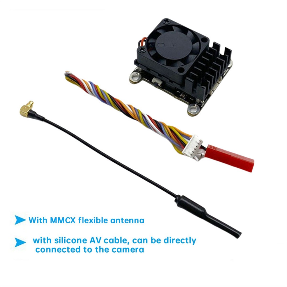 5.8G 2W VTX 2000mW Modul Peman - Drone Rc Fpv ulasan dan harga