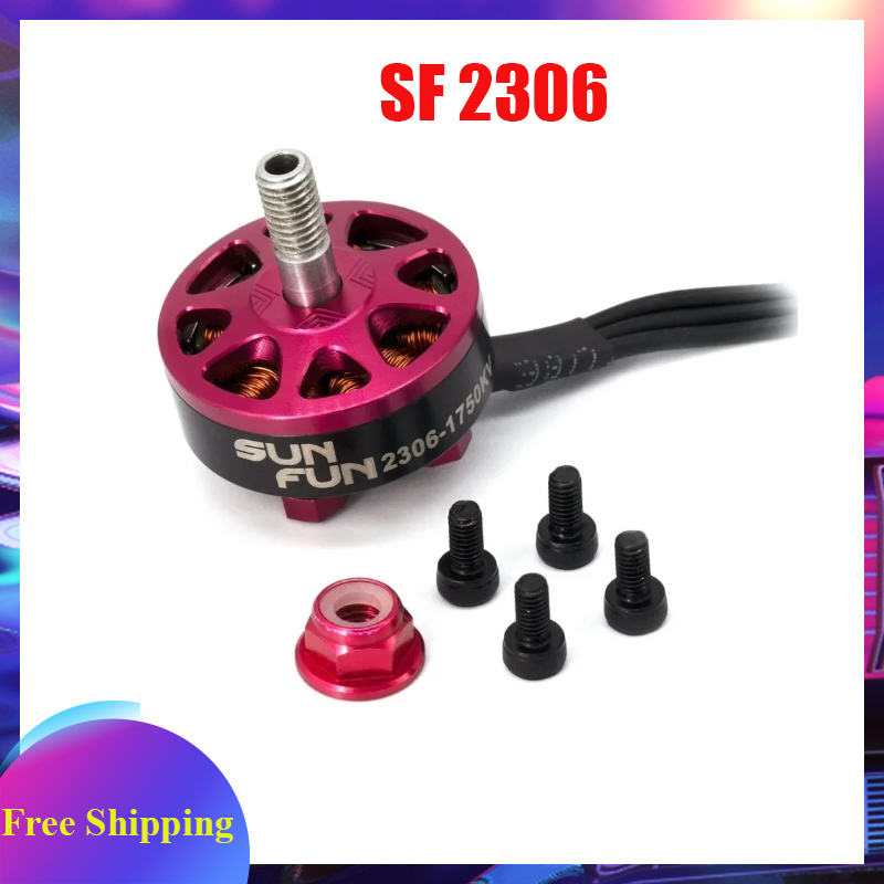 SUN FUN 2306 1750/2500KV 4-6S  - Drone Vs Rc Airplane ulasan dan harga