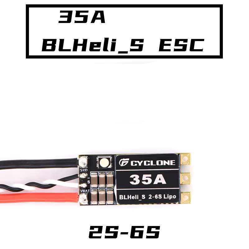 Cyclone 35A BLHeli_S ESC - Duk - Drone Rc Fpv ulasan dan harga
