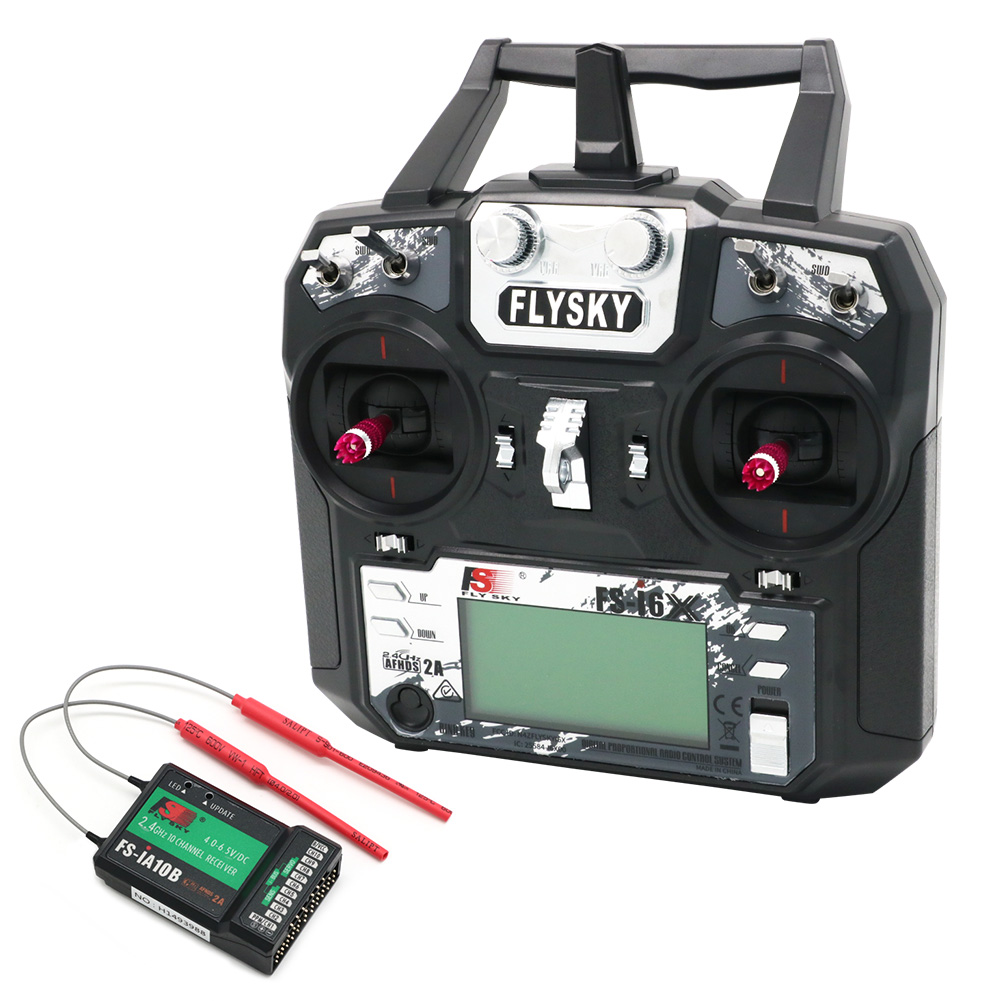 Flysky FS-i6X, 10CH 2.4GHz AFH - Drone Rc Receiver And Transmitter ulasan dan harga