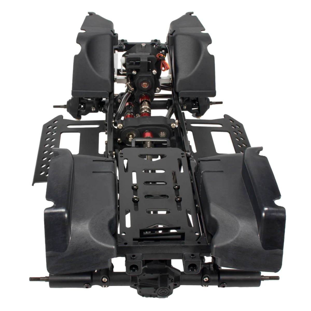 Kit sasis perayap RC 1/10 deng - Rc Rock Crawler ulasan dan harga