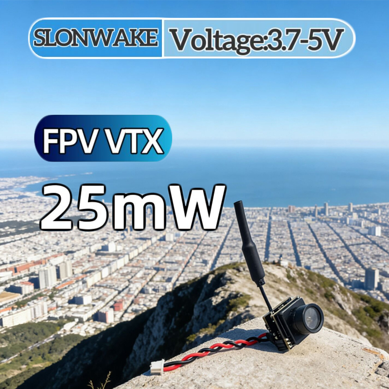 SLONWAKE FPV 25mW Simulasi Day - Drone Rc Receiver And Transmitter ulasan dan harga