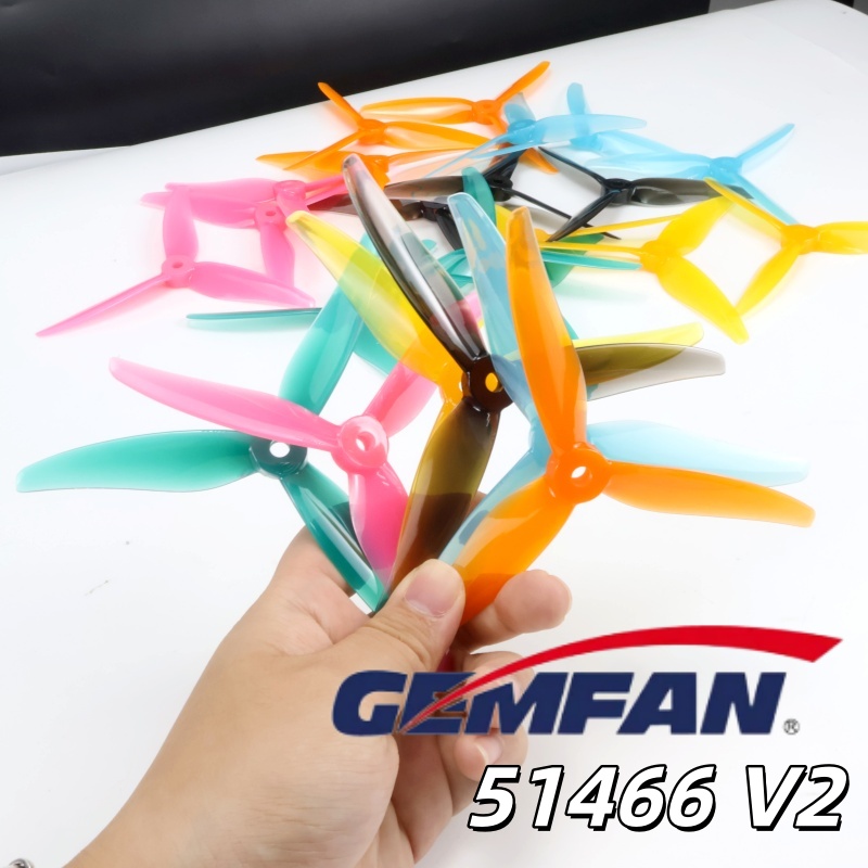 4PCS Gemfan Hurricane 51466 MC - Drone Frame 5 Inch ulasan dan harga