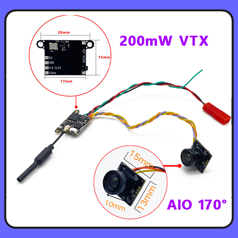 SLONWAKE 5.8G 1200TVL Kamera F - Drone Rc Receiver And Transmitter ulasan dan harga