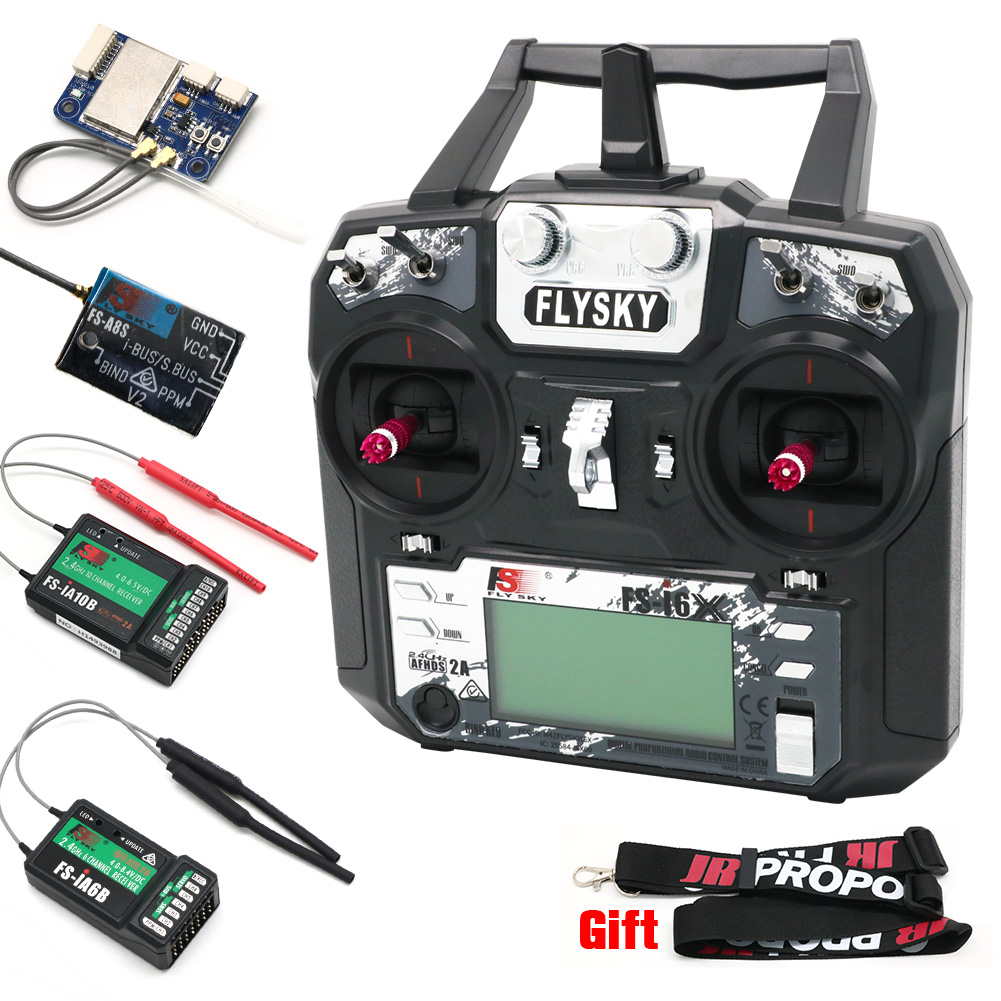 FLYSKY FS-i6X FS i6X 10CH 2.4G - Drone Rc Receiver And Transmitter ulasan dan harga