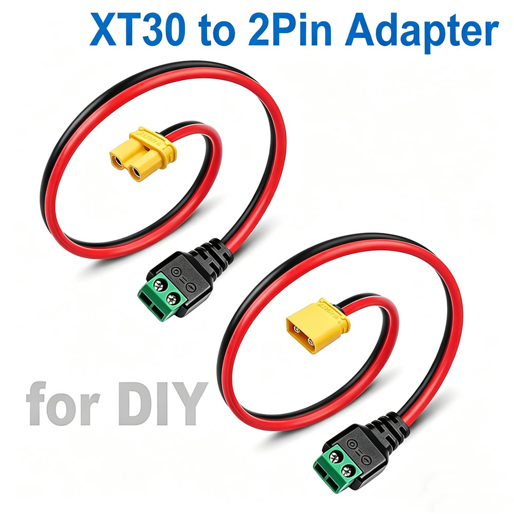 XT30 Ke 2 Pin Kabel Adaptor Te - Drone Rc Car Hybrid ulasan dan harga