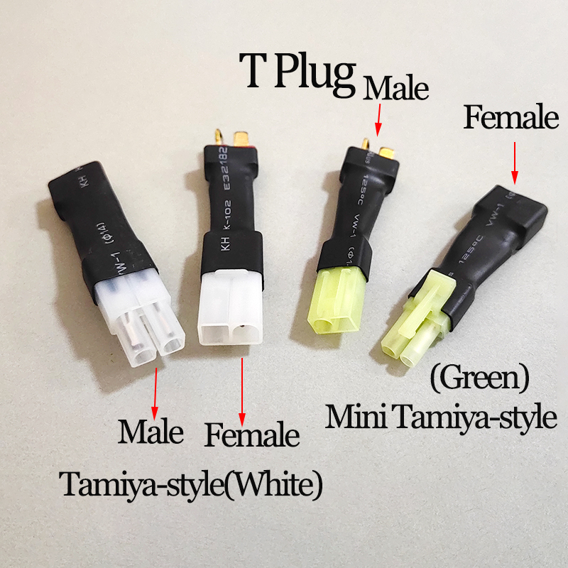 2 Buah Konektor T Plug ke Mini - Drone Rc Car Hybrid ulasan dan harga